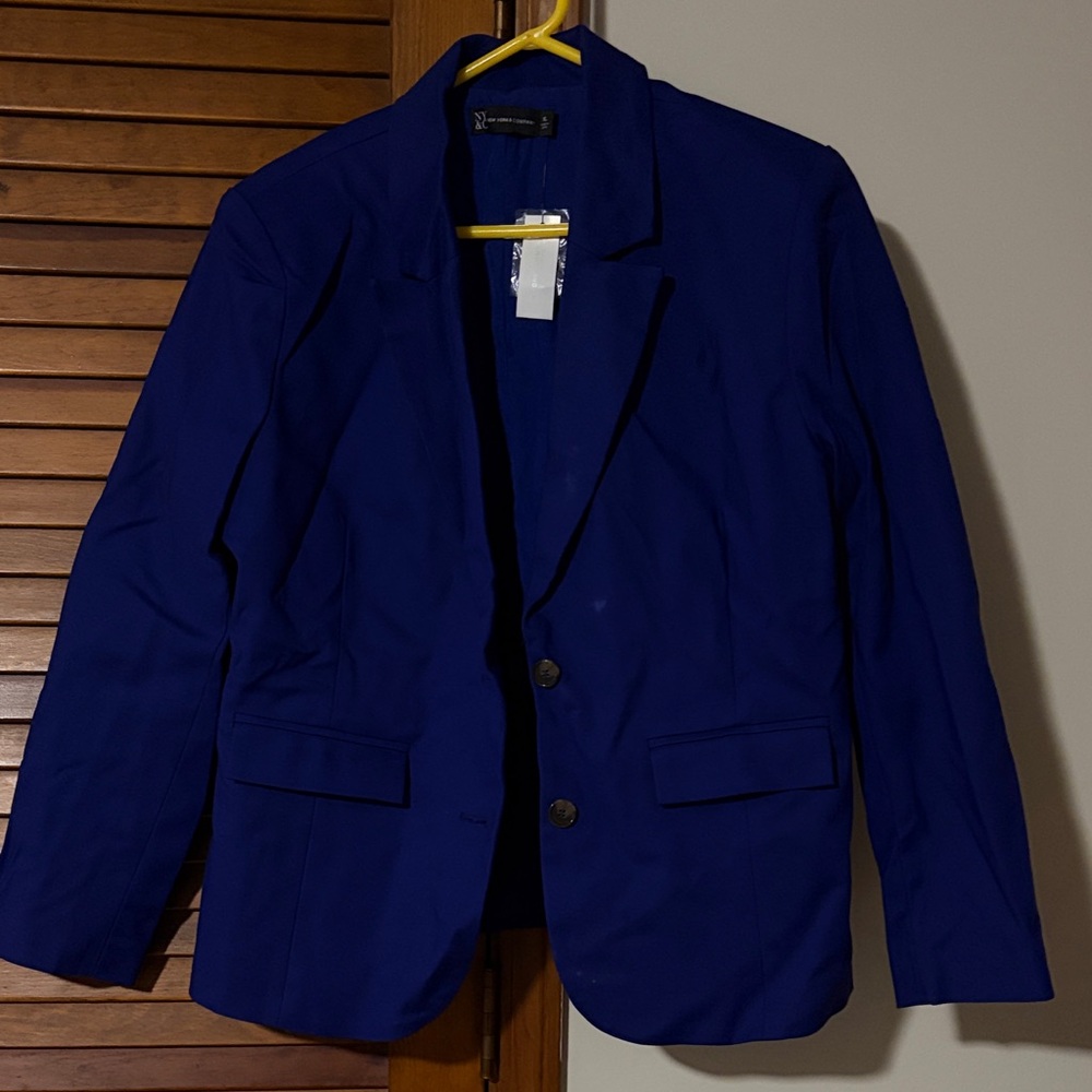 New York & Company Blue Blazer